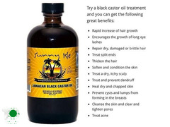 Sunny issle Jamaican black castor oil
