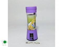 Portable flat top chargeable fruit blender