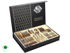 24pieces stainless steel cutlery sets.